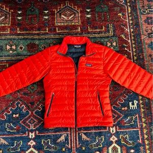 Patagonia Men’s Down Sweater Orange Size Medium